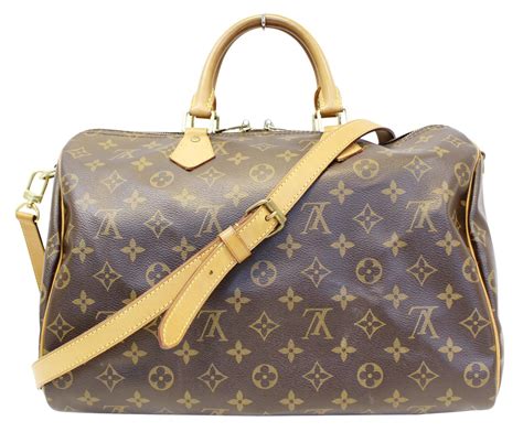 Louis Vuitton Canvas Monogram Speedy 35 Top Handle Bag 